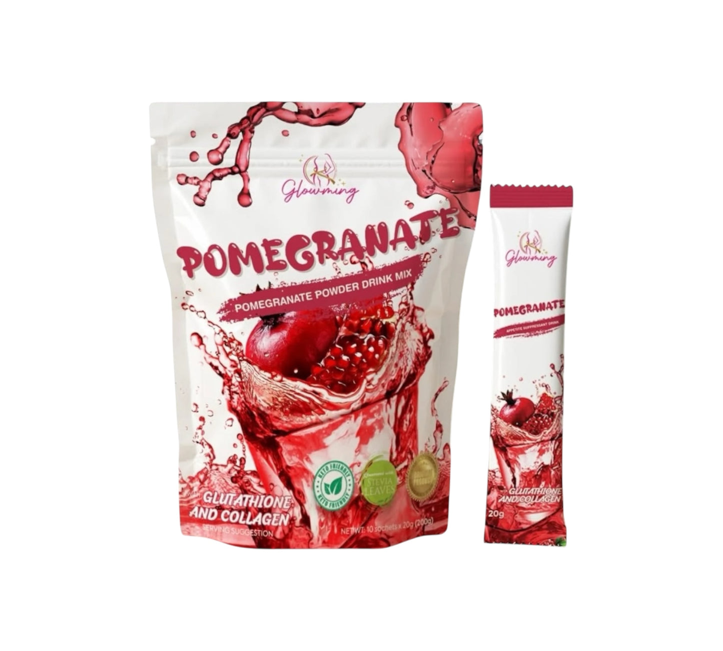 Cris cosmetics Glowming Detox - Pomegranate juice 10 x 20g