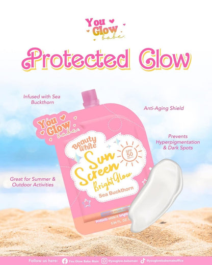 YOU GLOW BABE - BRIGHT GLOW SUNSCREEN SPF50 PA+++ - Twin pack