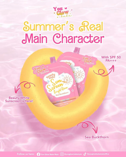 YOU GLOW BABE - BRIGHT GLOW SUNSCREEN SPF50 PA+++ - Twin pack