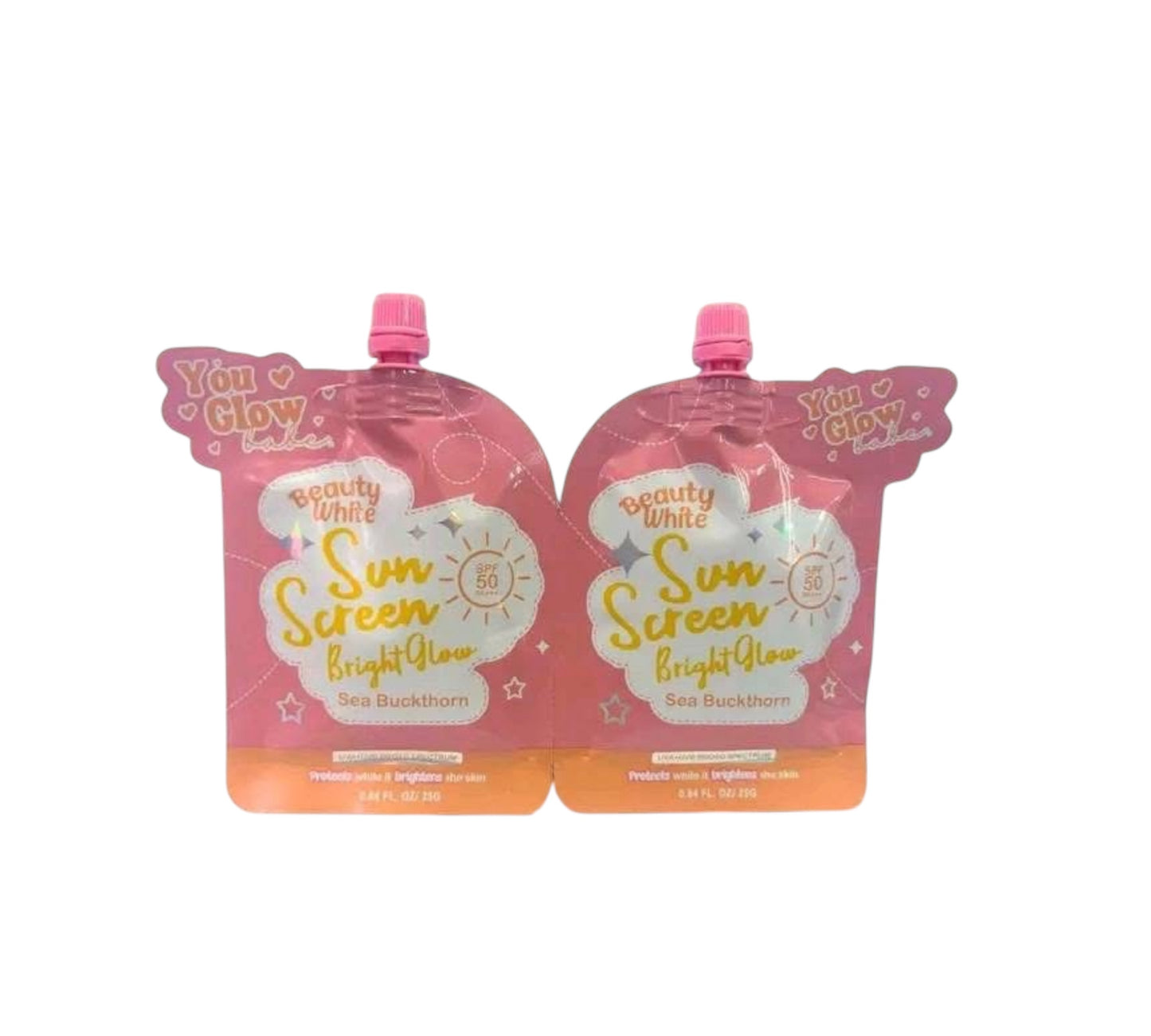 YOU GLOW BABE - BRIGHT GLOW SUNSCREEN SPF50 PA+++ - Twin pack