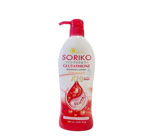 Soriko - Glutathione Whitening Lotion X10 Gluta SPF50 PA++ - 500ML