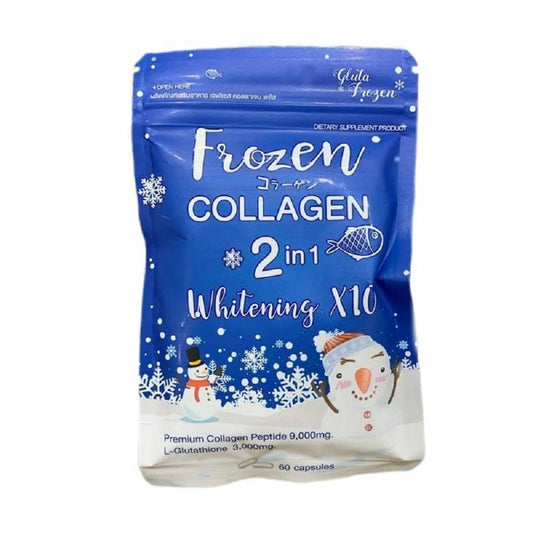 Frozen collagen 2in1 whitening 10x capsules
