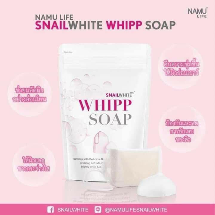 Namu Life Snail White Whipped soap