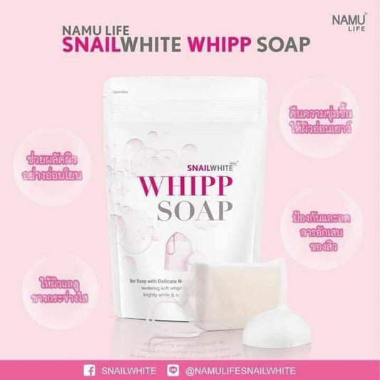 Namu Life Snail White Whipped soap