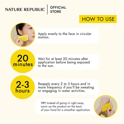 [Nature Republic] California Aloe Fresh Powdery Sun Stick SPF 50+ PA++++ 24g