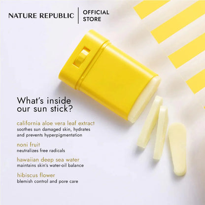 [Nature Republic] California Aloe Fresh Powdery Sun Stick SPF 50+ PA++++ 24g