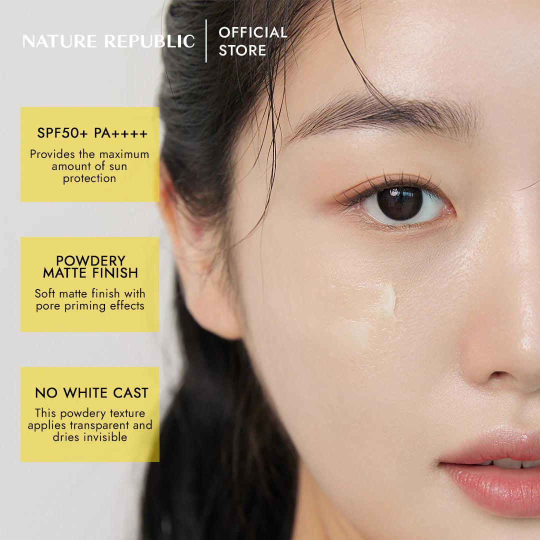 [Nature Republic] California Aloe Fresh Powdery Sun Stick SPF 50+ PA++++ 24g