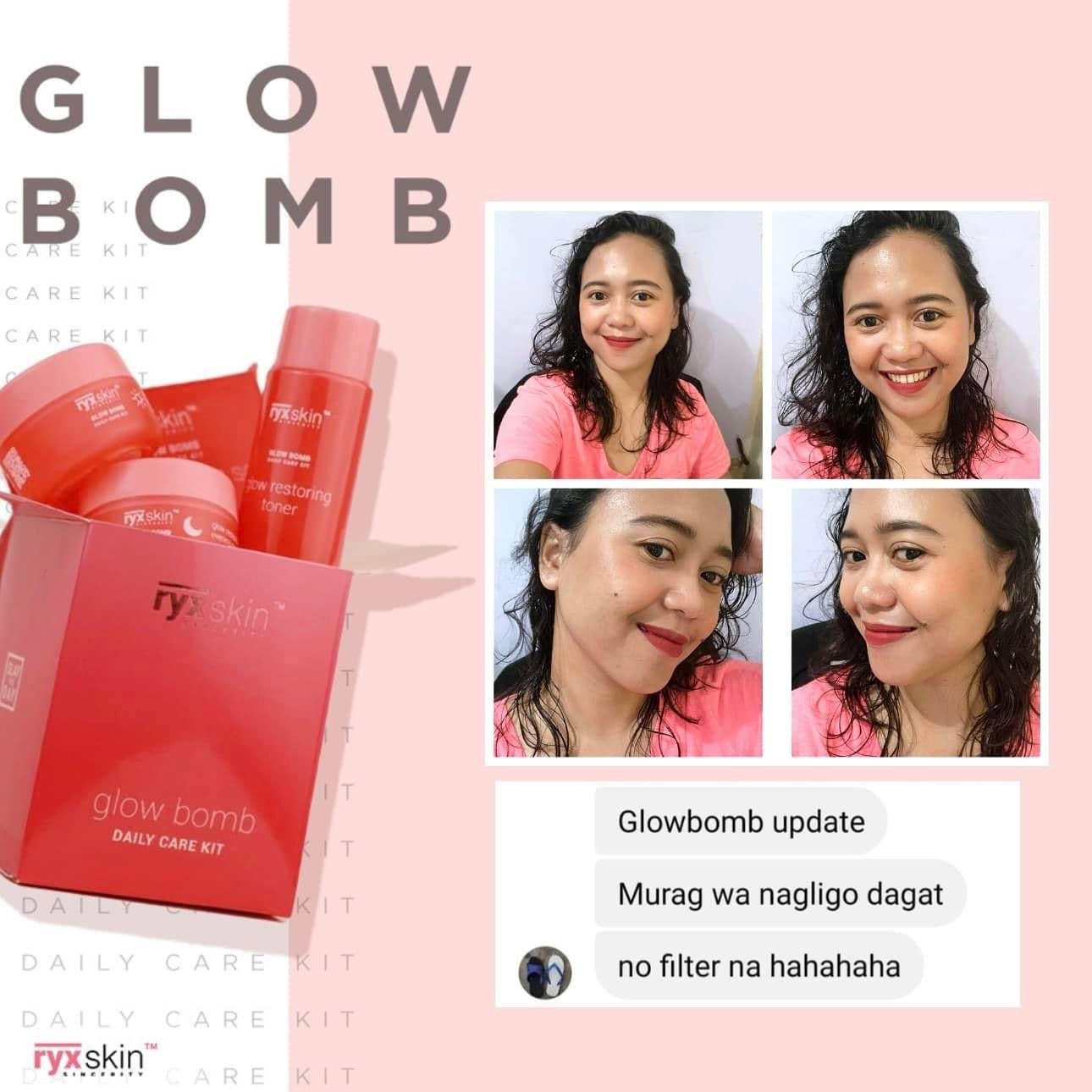 Ryxskin - Glow Bomb daily care kit