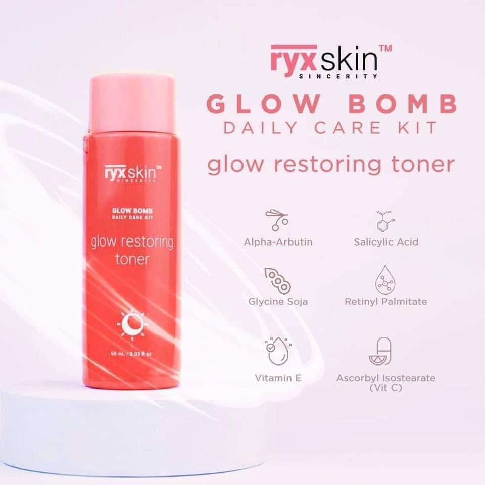 Ryxskin - Glow Bomb daily care kit