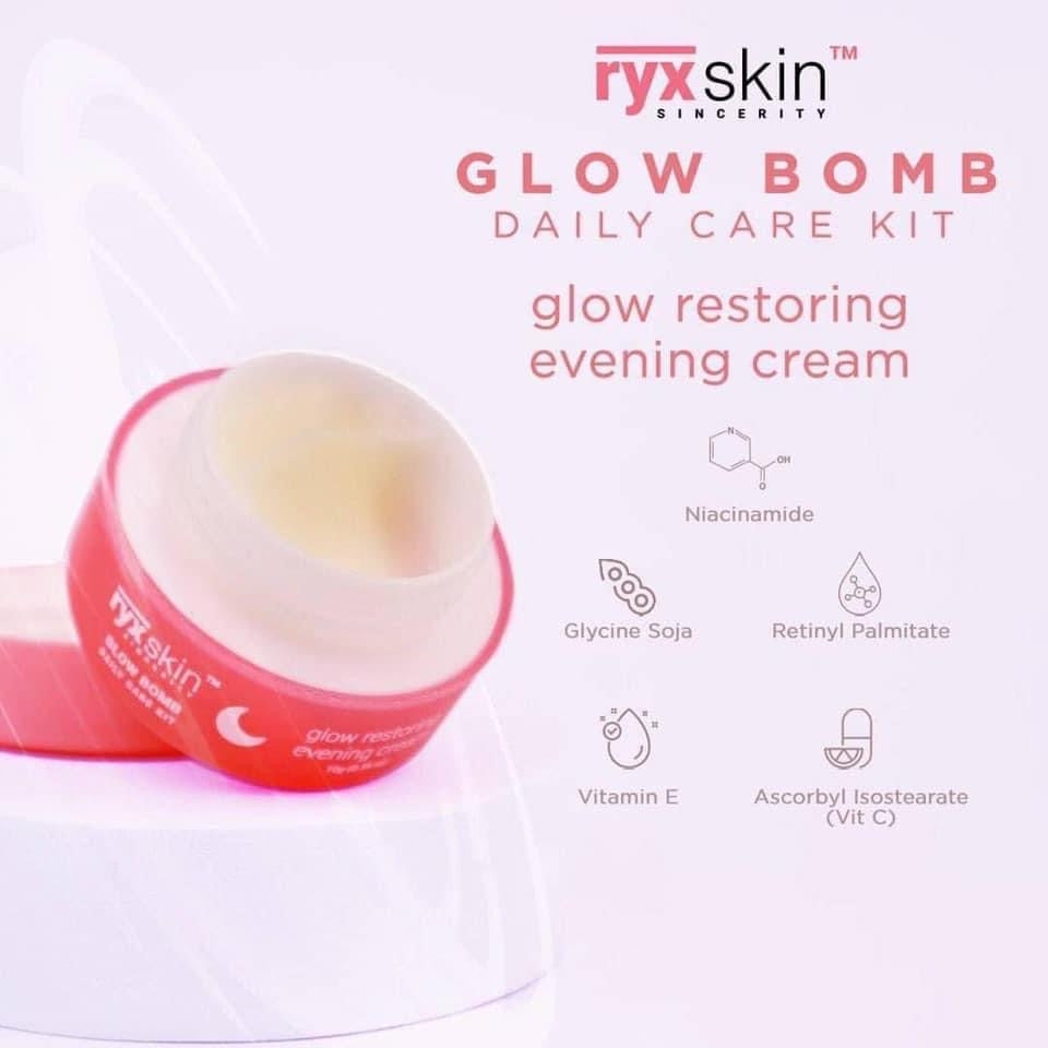 Ryxskin - Glow Bomb daily care kit