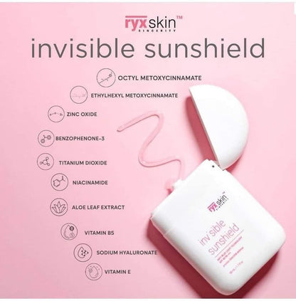 Ryxskin Invisible Sunshield/Sunscreen Spf40 PA+++ - 50ML