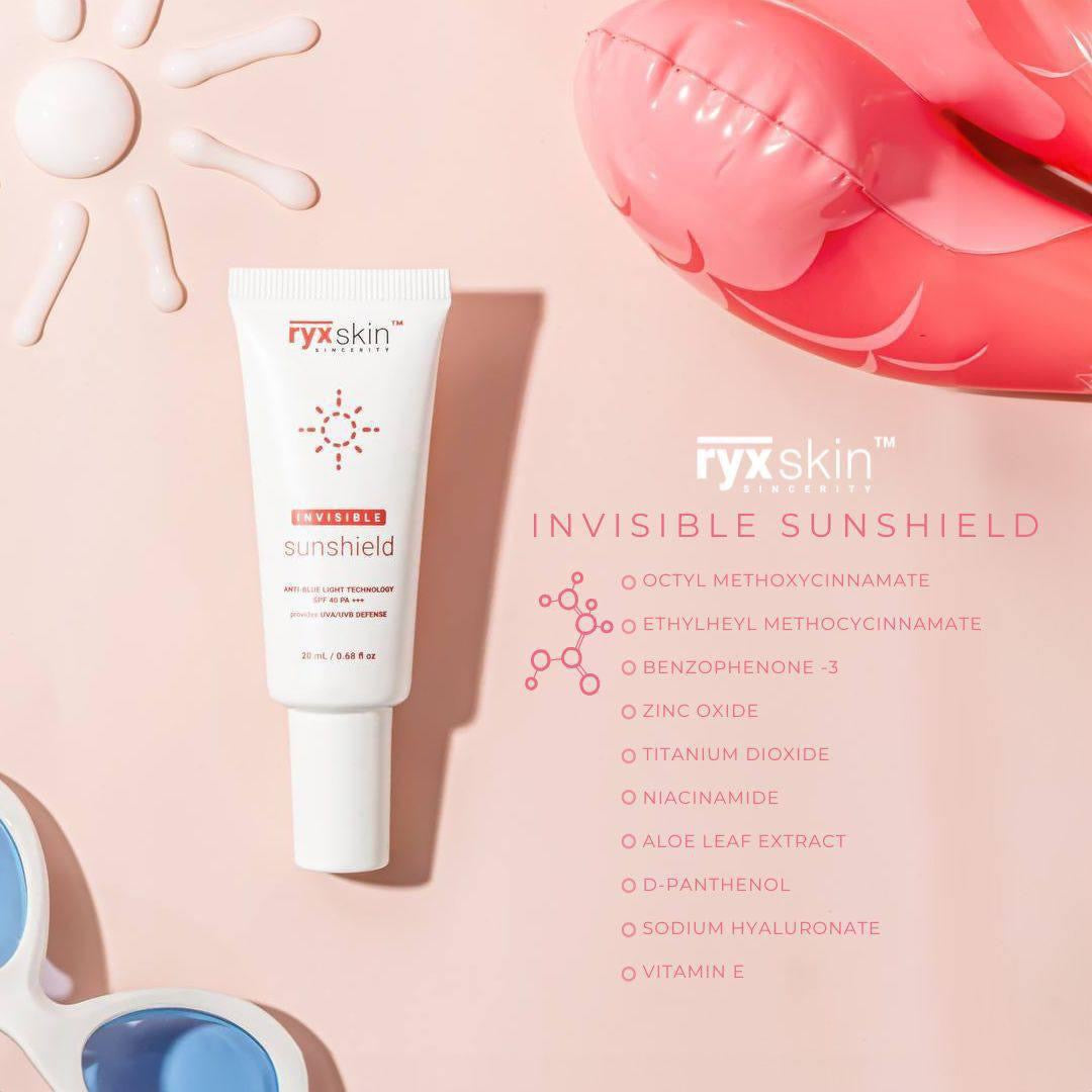 Ryxskin Invisible Sunshield/Sunscreen Spf40 PA+++ - 50ML