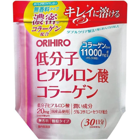 Orihiro Hyaluronic acid collagen powder supplement 180g
