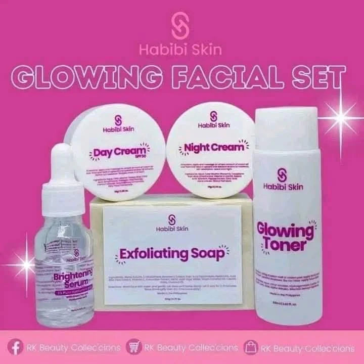 Habibi skin - Glowing Facial set (mild)
