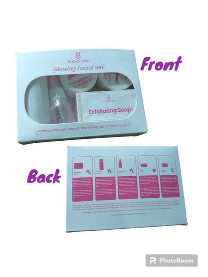 Habibi skin - Glowing Facial set (mild)