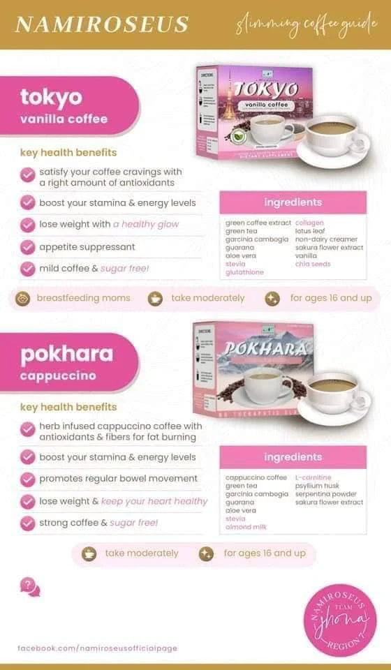 Namiroseus Pokhara Capuccino Coffee Mix -10 sachet