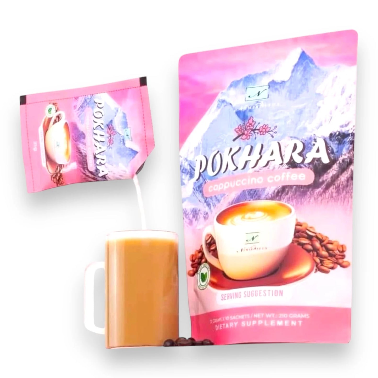 Namiroseus Pokhara Capuccino Coffee Mix -10 sachet