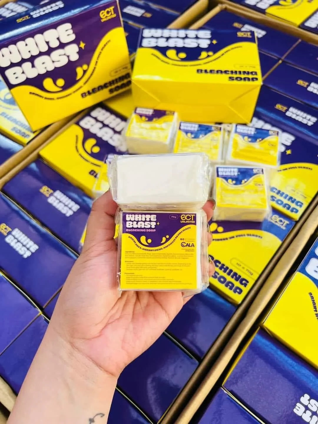 SCT Unlimited - White Blast Bleaching Soap 70g