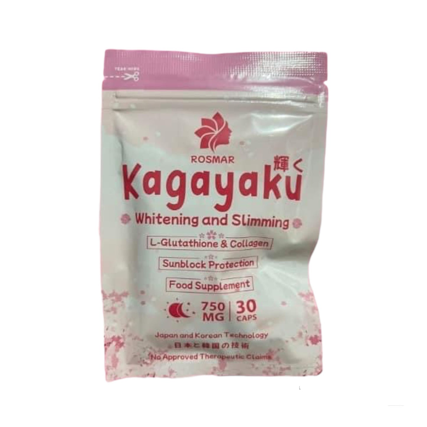 Rosmar kagayaku whitening & Slimming 750mg | 30capsuls