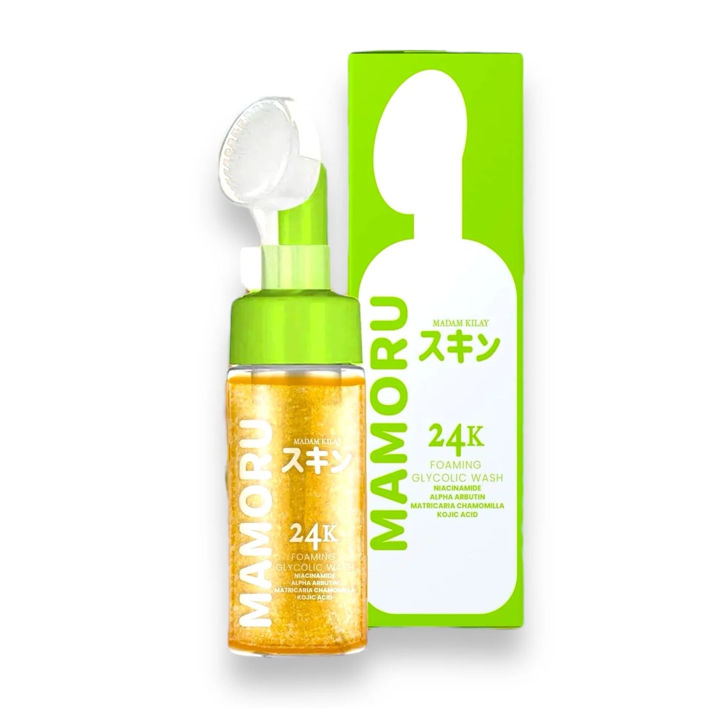 Mamoru 24k Foaming Glycolic Wash