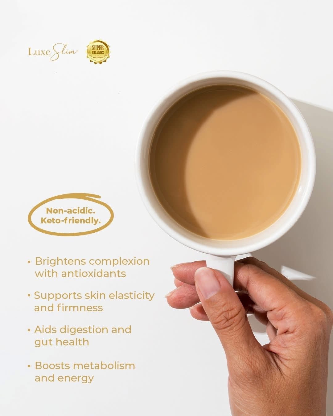 Luxe Slim Cafe machiato DECAF (10 sachet)