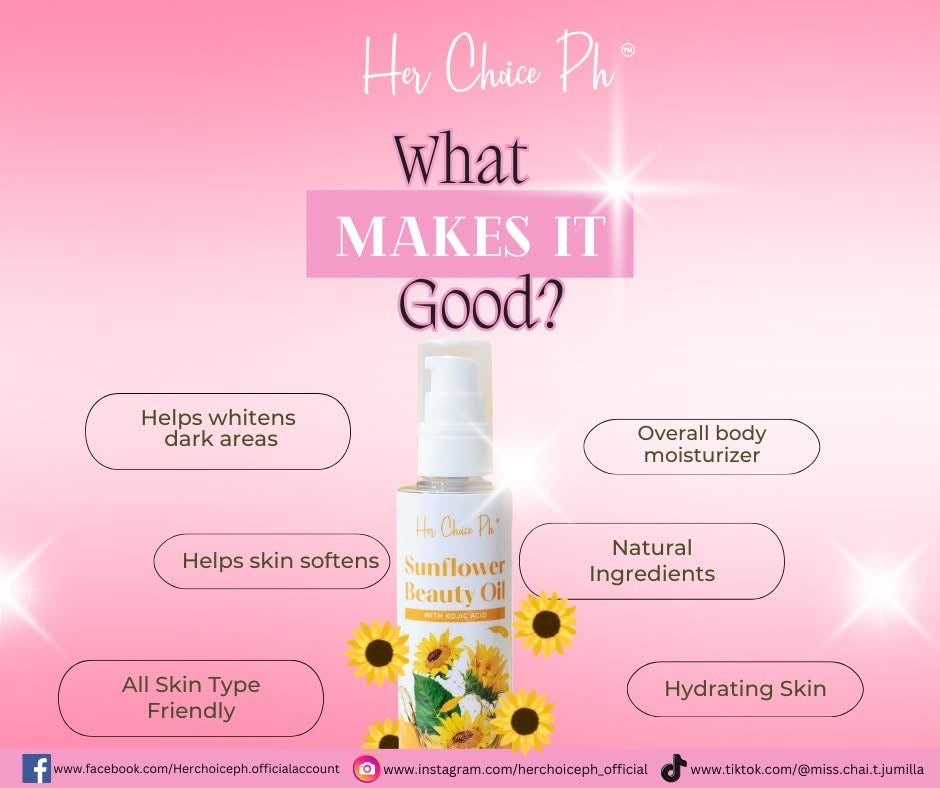 Herchoice Sunflower beauty oil -100ml