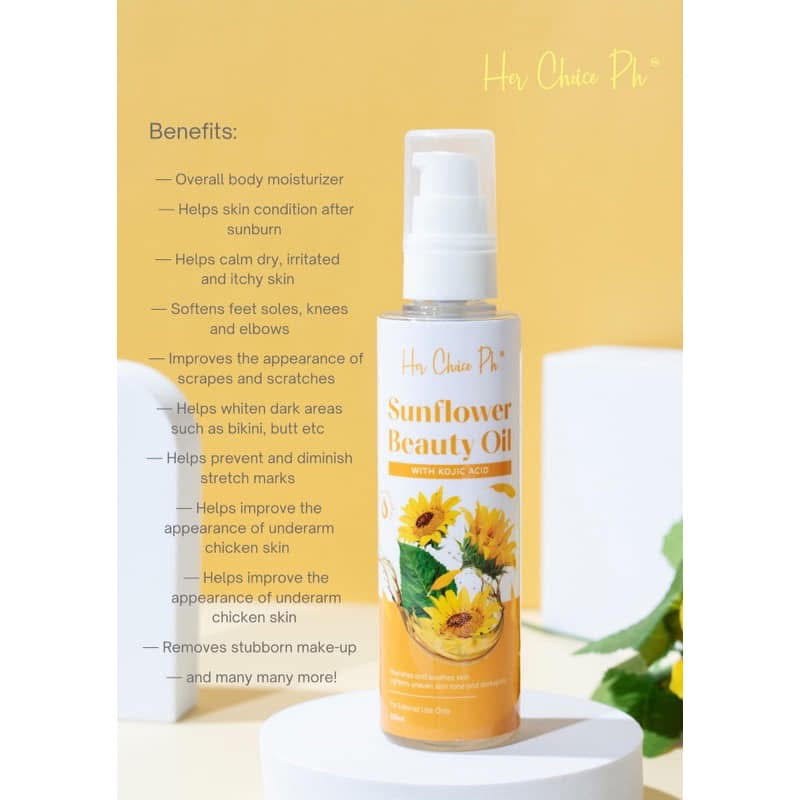 Herchoice Sunflower beauty oil -100ml