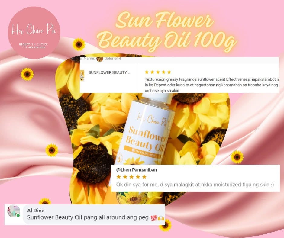 Herchoice Sunflower beauty oil -100ml