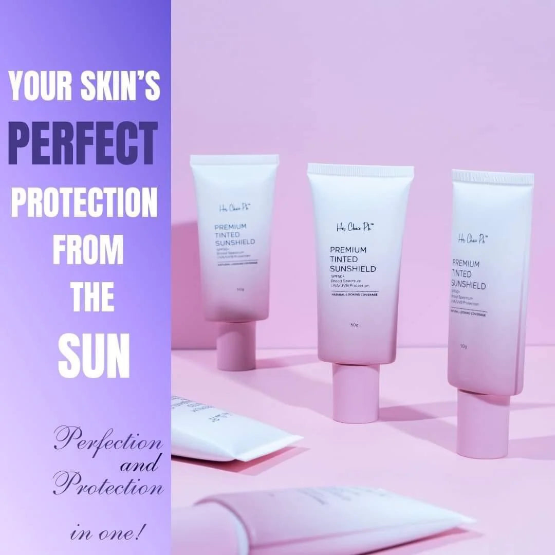 Her Choice Ph - Premium Tinted Sunshield SPF50 - 50g