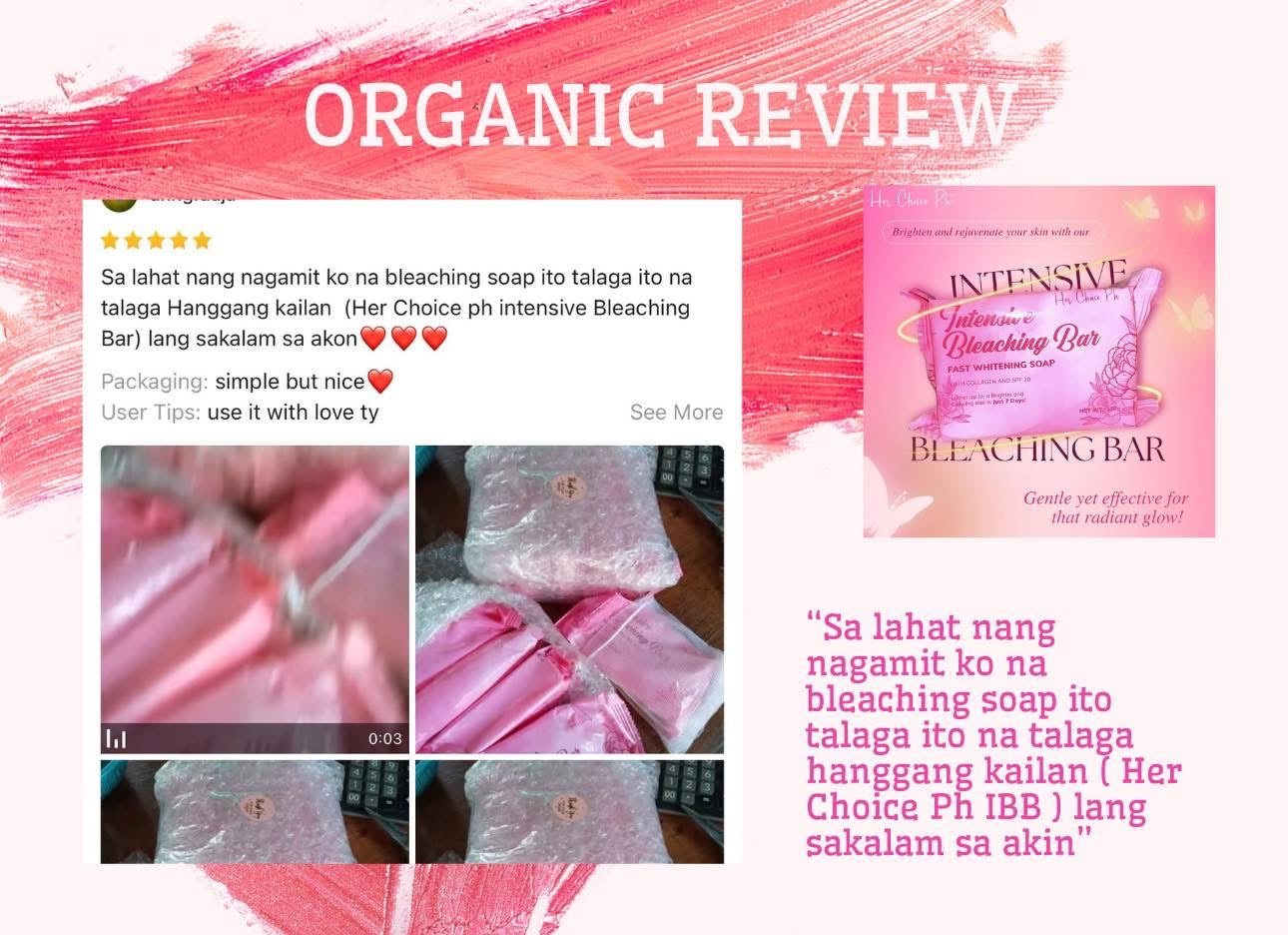 Her Choice Ph - intensive Bleaching  w/collagen -120g