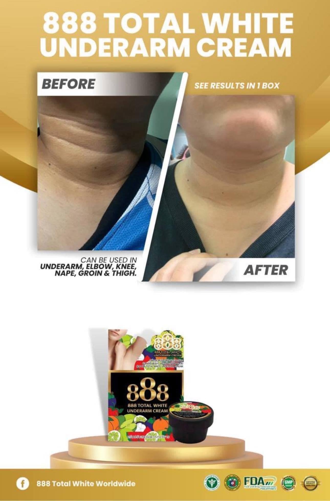 888 underarm whitening cream