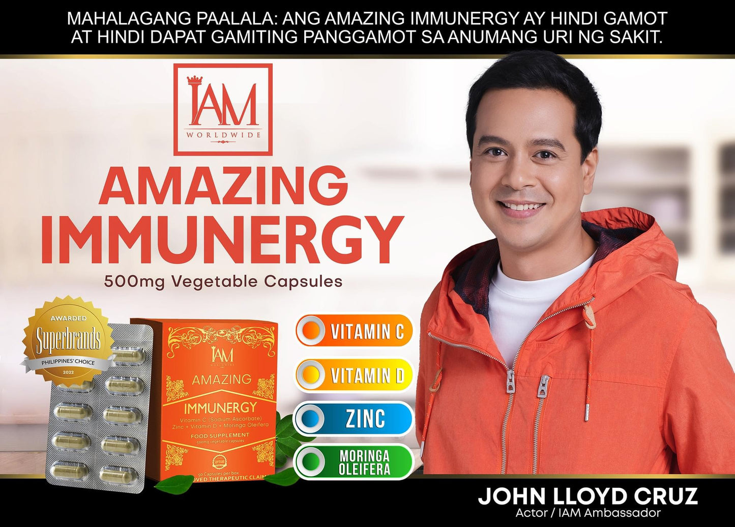 IAM AMAZING- IMMUNERGY 50capsul/ BOX