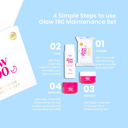 Honest glow maintenance set