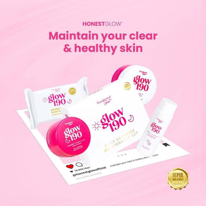 Honest glow maintenance set