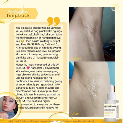 Catt & co. Underarm Serum 30ml