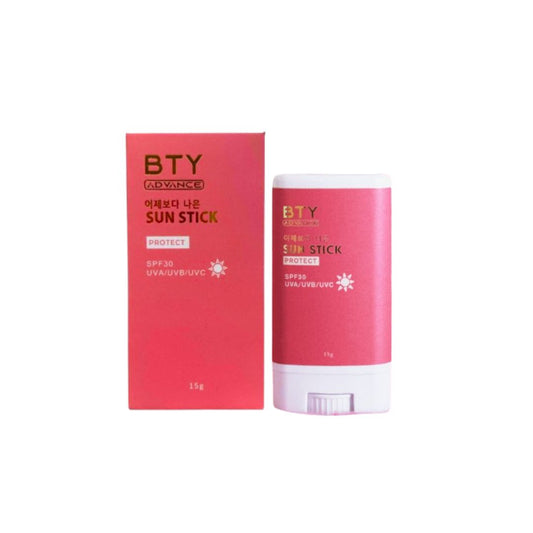BTY ADVANCE Sun Stick Protect SPF30 UVA/UVB/UVC -15g Pocket Sun Shield