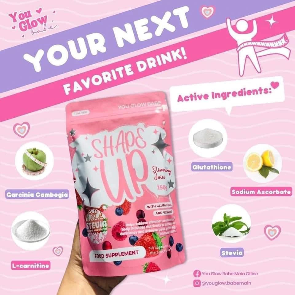 You Glow Babe- Shape up Slimming Juice
