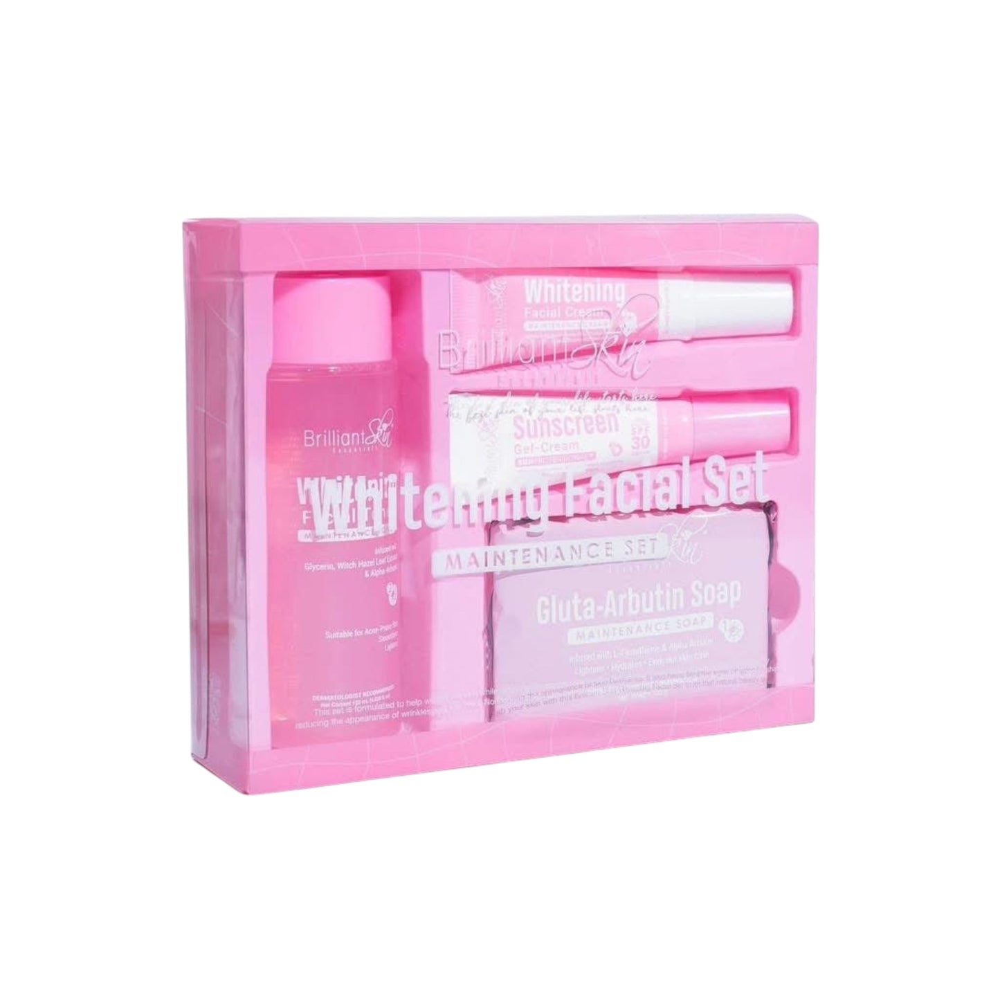 Brilliant skin essentials~Whitening facial set(maintenance)