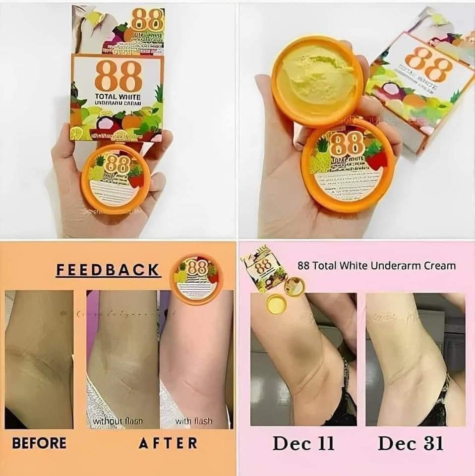 88 Total White Underarm Whitening cream