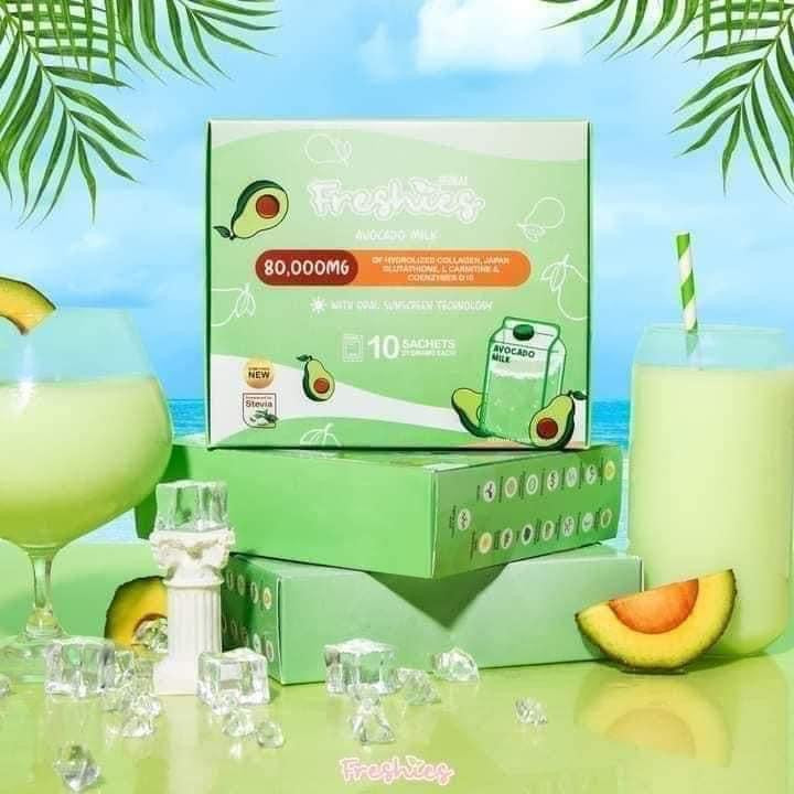 Juju Glow Freshies Avocado milk 10x21g
