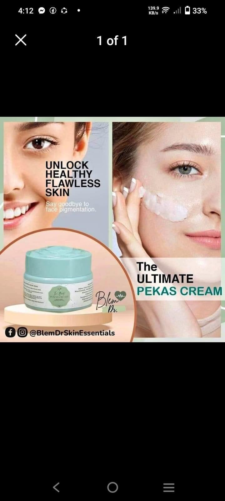 Dr Blem Ultimate Pekas Cream 15g