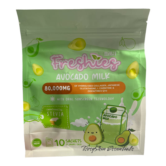 Juju Glow Freshies Avocado milk 10x21g