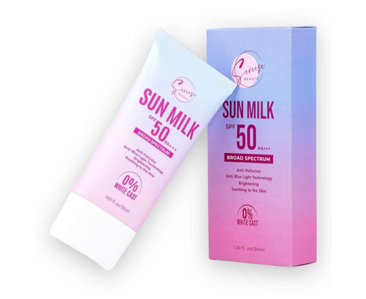 Sereese Beauty - Sun Milk Zero White Cast SPF50 - 50ML