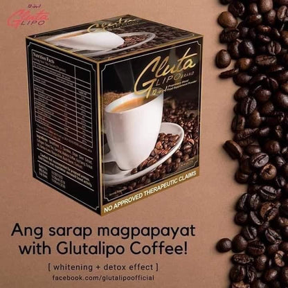 Glutalipo Coffee (10sachet/box) - Shop Essential Skin Care Products online | Natural Organic skin care products | ROSYSKIN ESSENTIALS LLC
