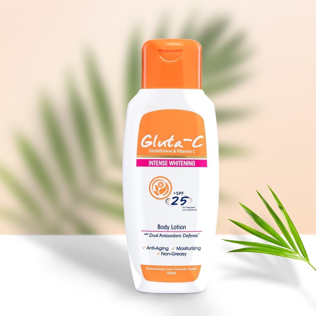 Gluta C intense whitening lotion 300ml - Shop Essential Skin Care Products online | Natural Organic skin care products | ROSYSKIN ESSENTIALS LLC