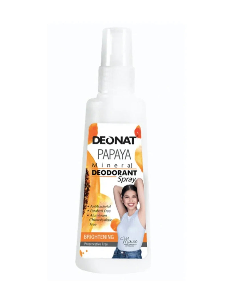 DEONAT Mineral Deodorant Spray 100ml -Papaya