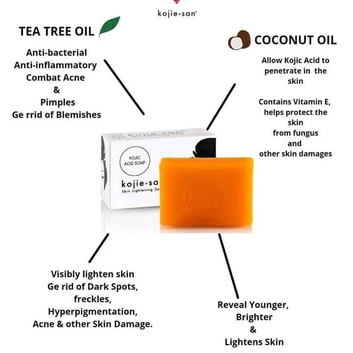 Kojie san 3in1 soap - Shop Essential Skin Care Products online | Natural Organic skin care products | ROSYSKIN ESSENTIALS LLC