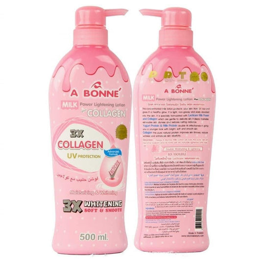 A Bonne Milk & Collagen Lotion 500ml - Shop Essential Skin Care Products online | Natural Organic skin care products | ROSYSKIN ESSENTIALS LLC