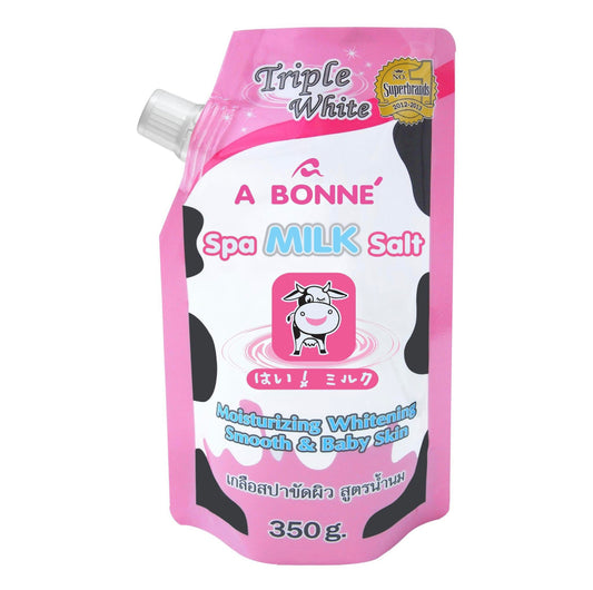 A bonne Spa MILK Salt 350g - Shop Essential Skin Care Products online | Natural Organic skin care products | ROSYSKIN ESSENTIALS LLC