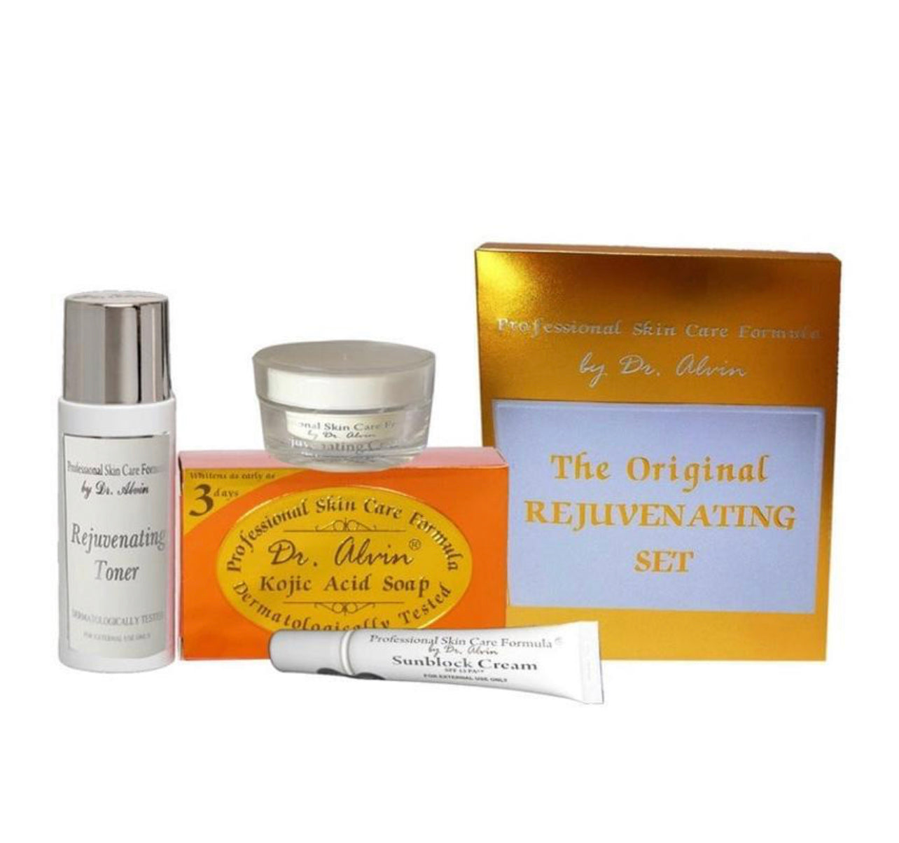Dr Alvin Rejuvenating set (30days treatment) - Shop Essential Skin Care Products online | Natural Organic skin care products | ROSYSKIN ESSENTIALS LLC